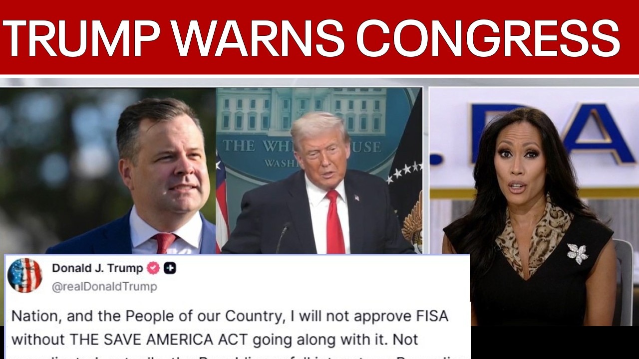 TRUM WARNS CONGRESS | D.C. Daily