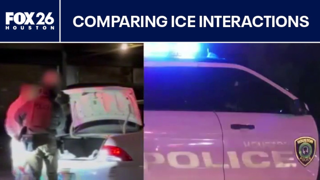 Comparing ICE interactions with Houston Police, Harris County Sheriff's Office