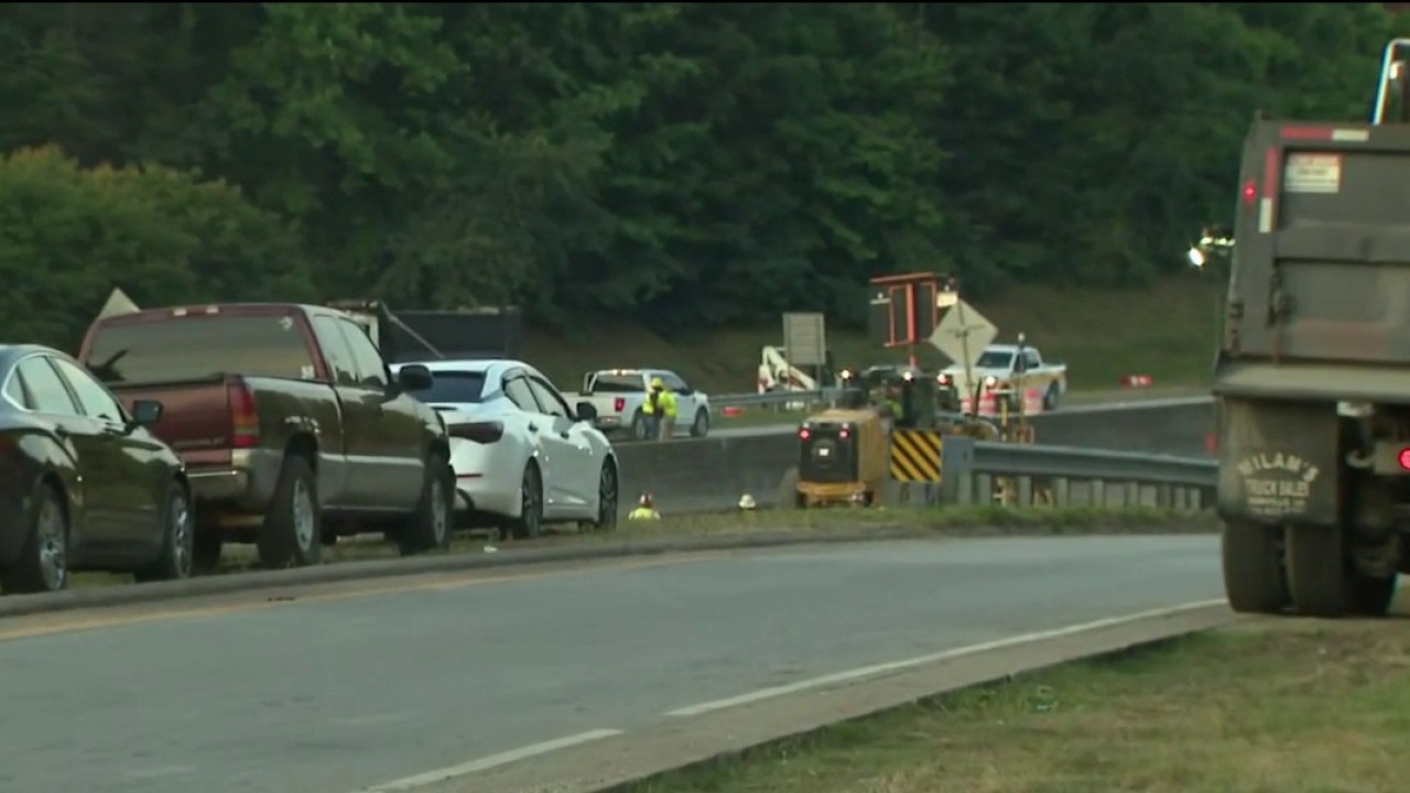 I-285 W reconstruction ending on Monday 