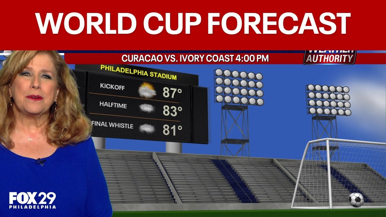 Philadelphia weather: Sunny and warm for Curaçao vs. Côte d'Ivoire match
