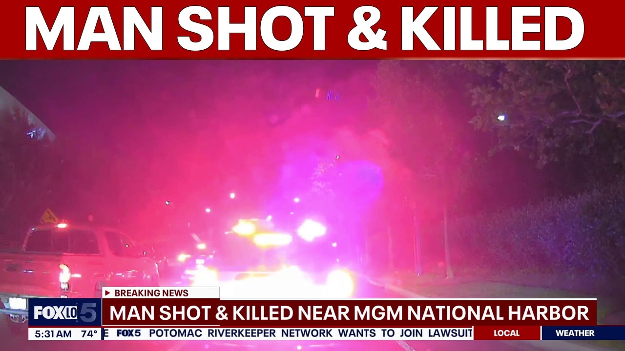 Man shot, killed near MGM National Harbor