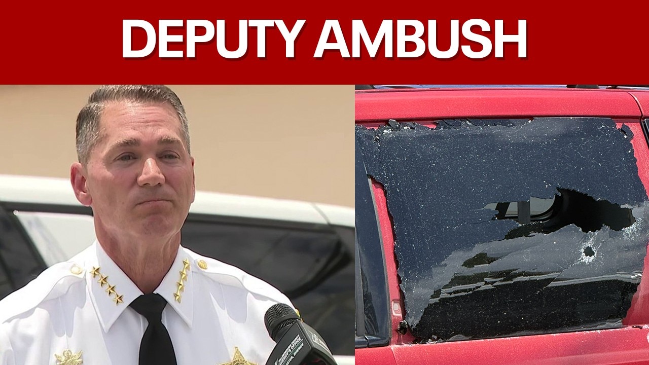 Sheriff Gives Updates Following Deputy Ambush, Suspect Shot