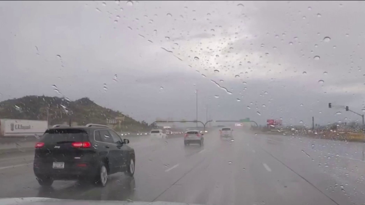 Phoenix area sees late monsoon rain, cooler temperatures