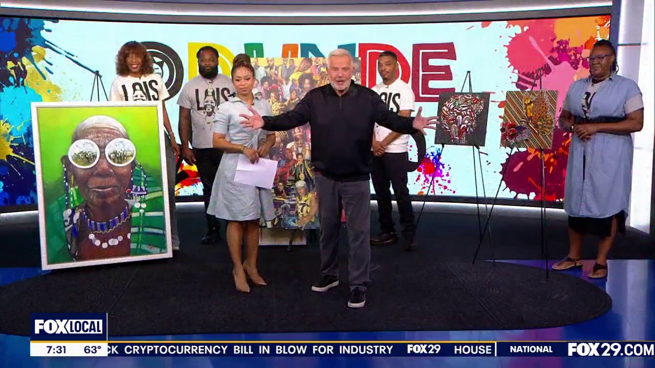 Meet The Artists at the Odunde Art Sho' 