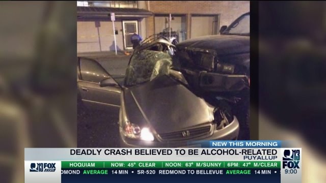 Deadly crash in Puyallup