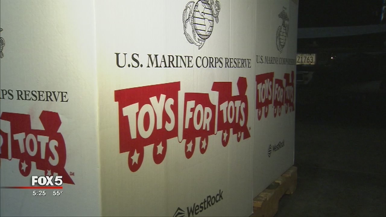 Community makes huge donation to Toys For Tots