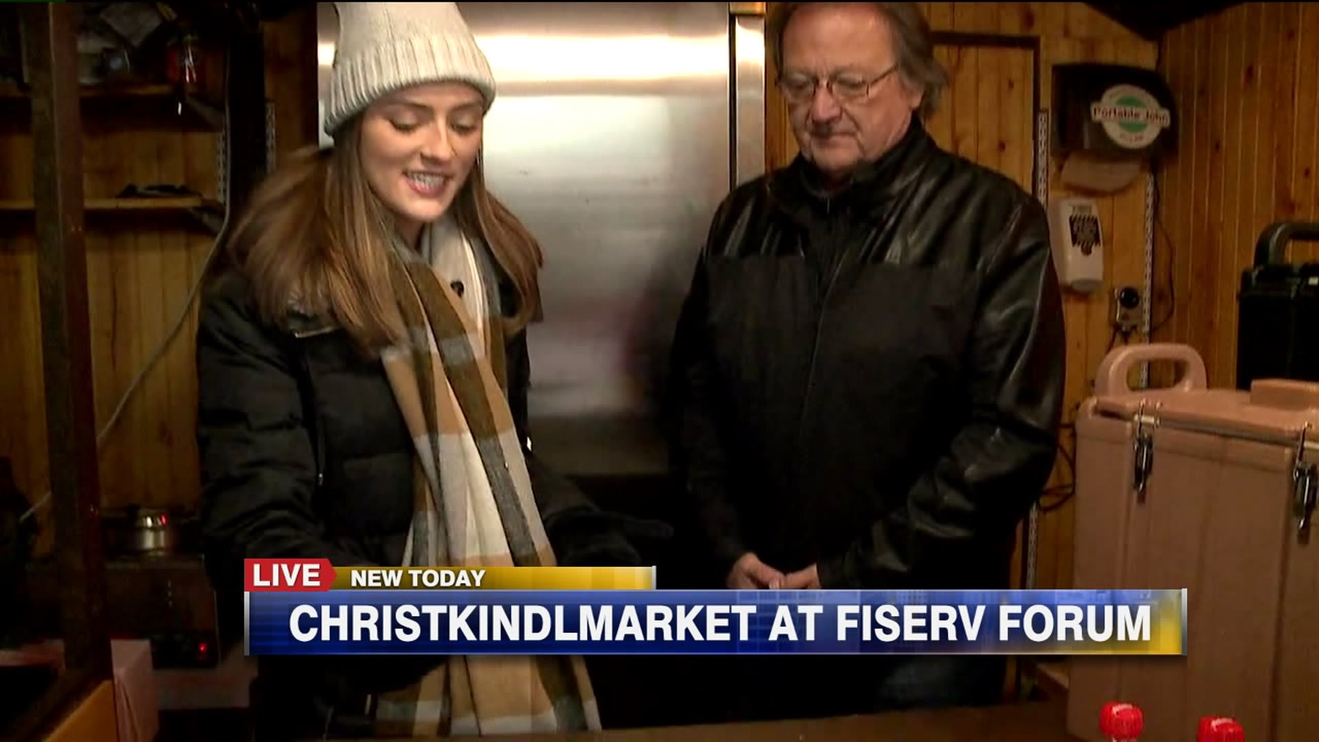 Traditional Austrian food vendor