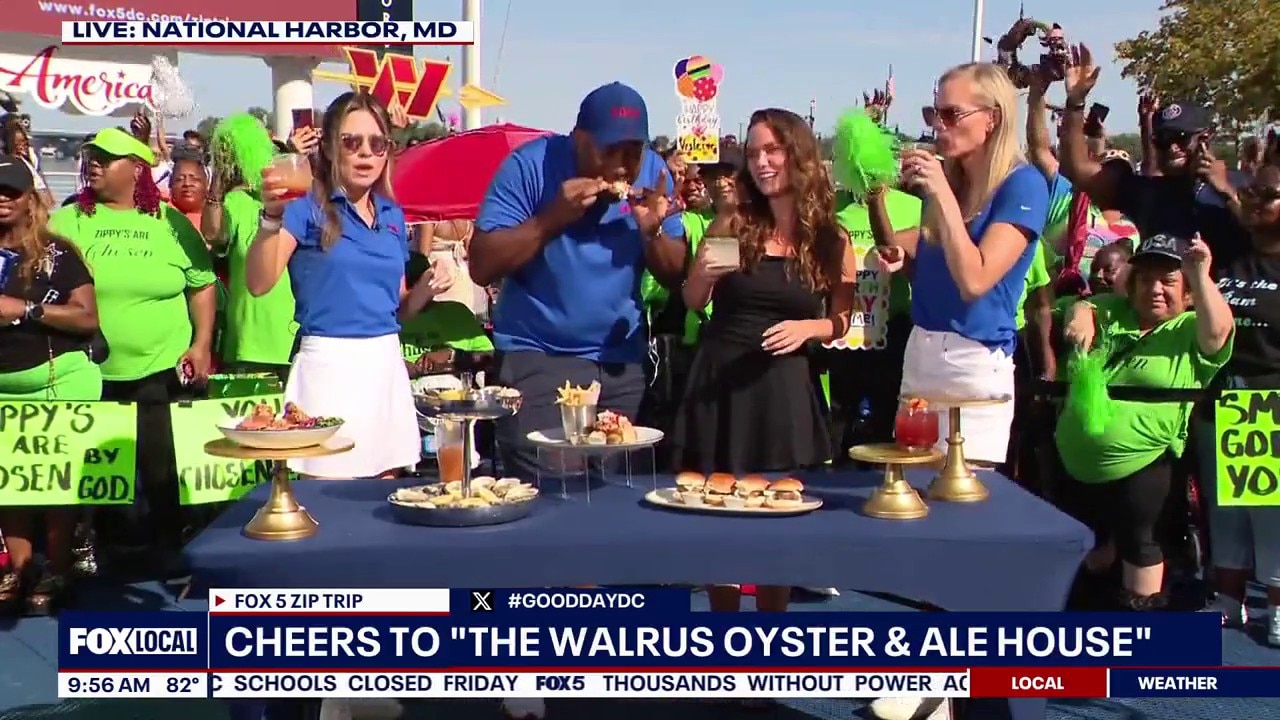 Zip Trip To National Harbor: The Walrus Oyster & Ale House