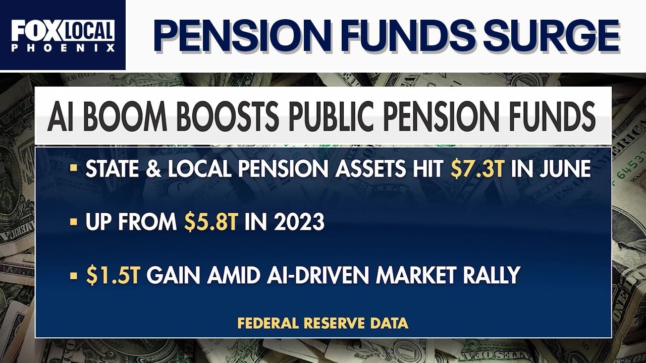 AI boom boosts pension funds as backlash grows