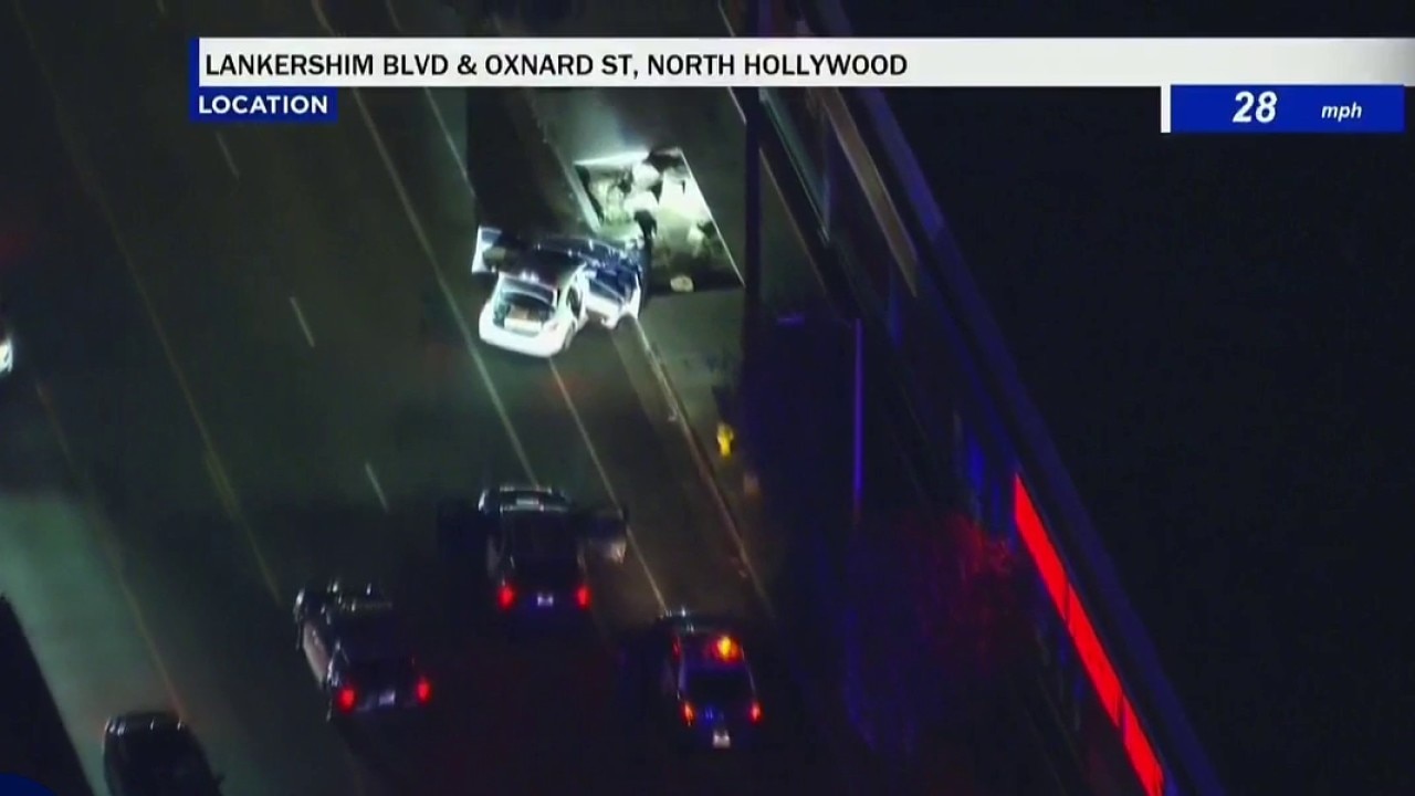 Suspect arrested in NoHo after slow-speed pursuit