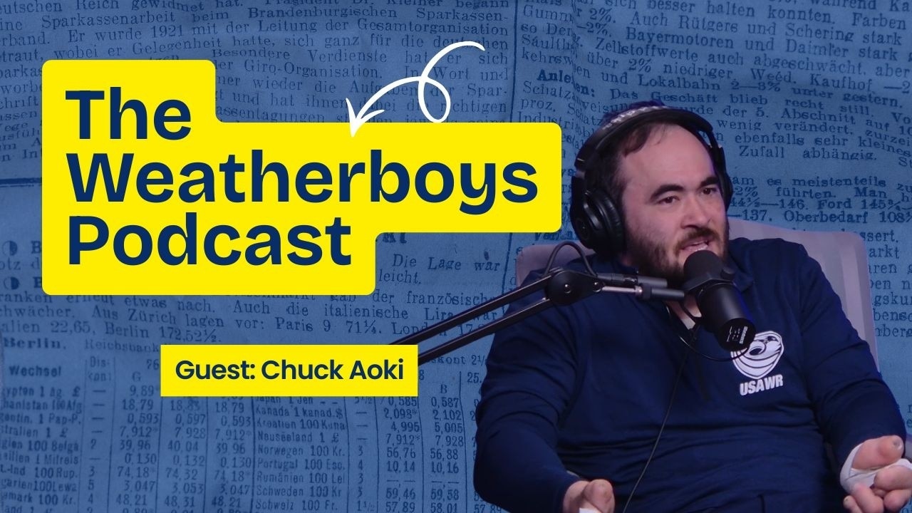 The Weatherboys Podcast: Paralympian Chuck Aoki