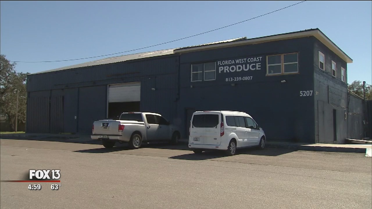 Produce stand robbed