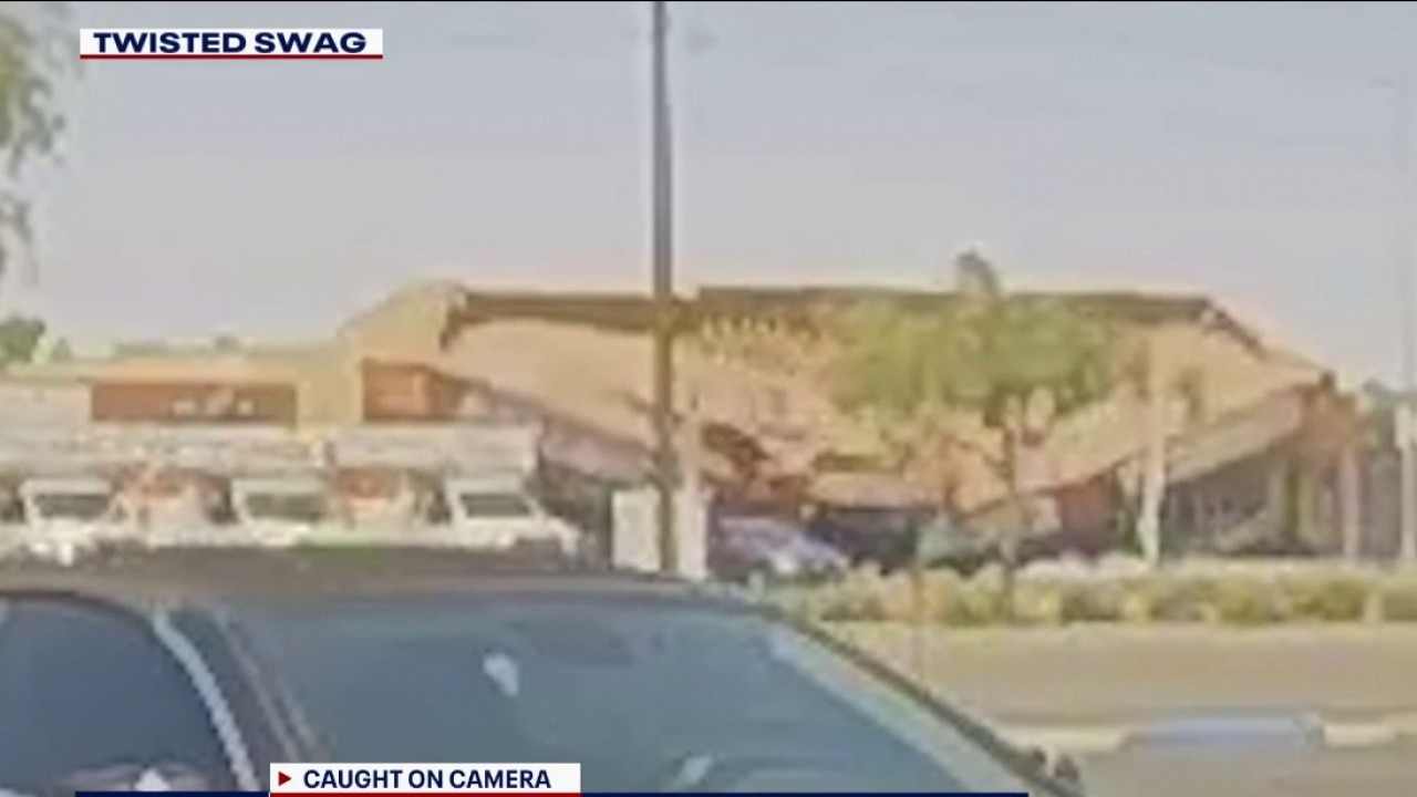 Watch: North Phoenix building façade collapse