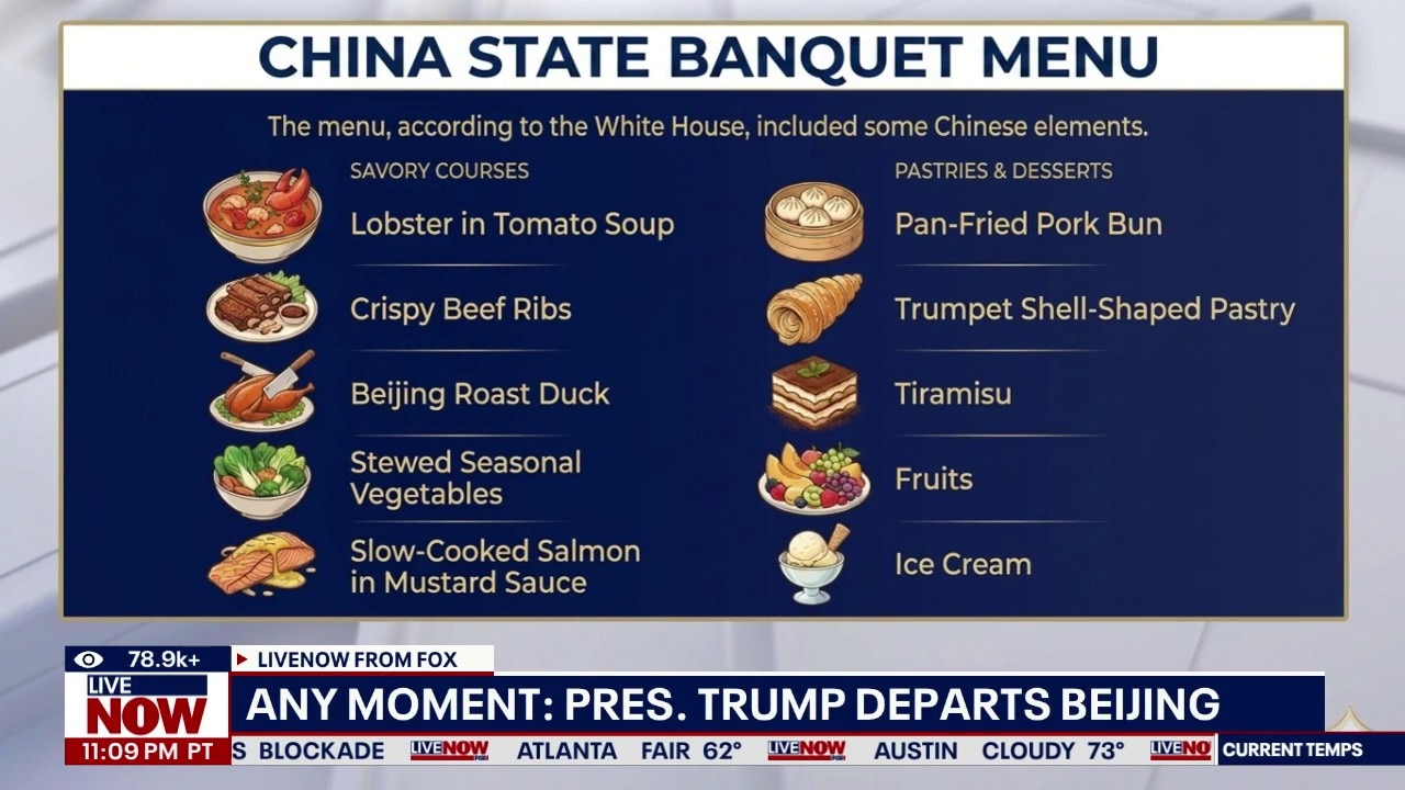 Trump-Xi Summit: analyzing the Chinese State Banquet menu