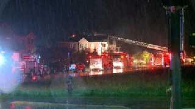 Condo fire in Muskego
