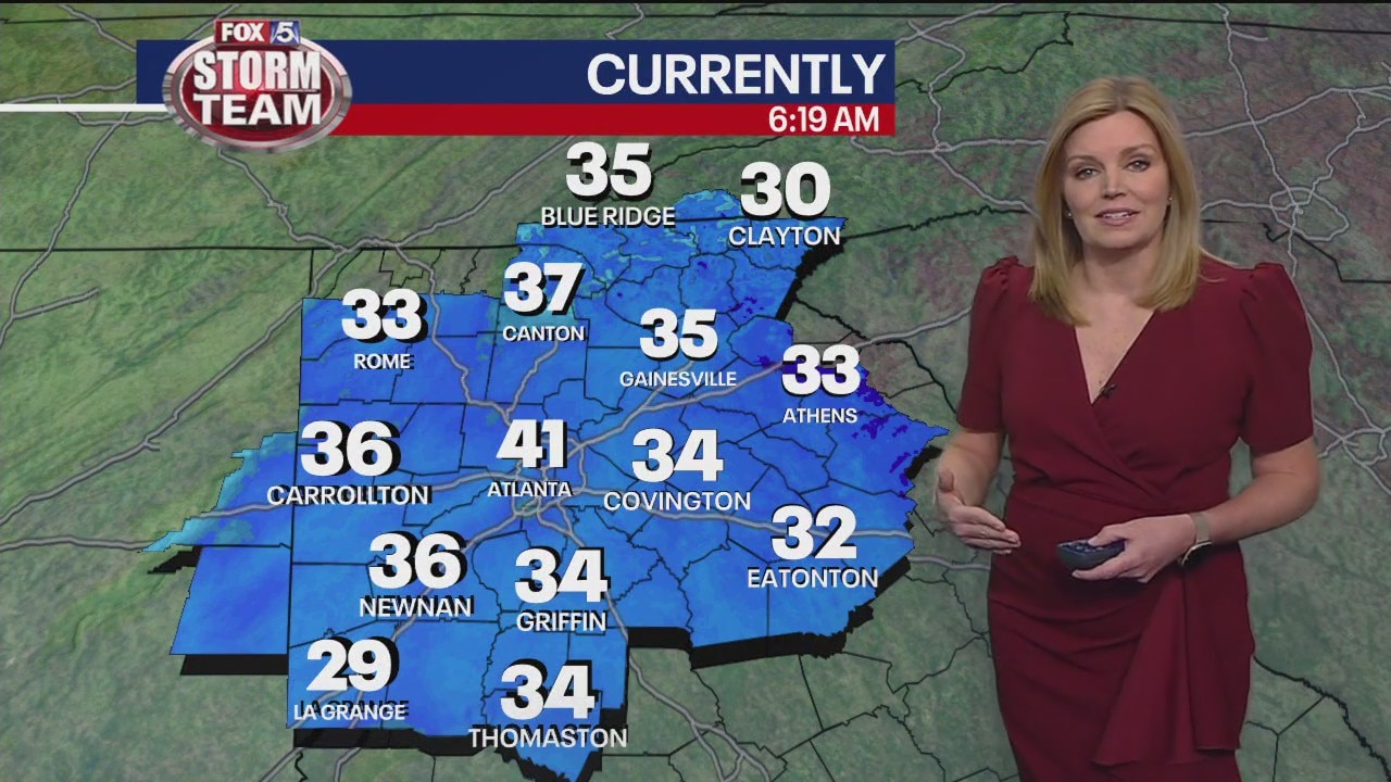 Thursday morning weather forecast