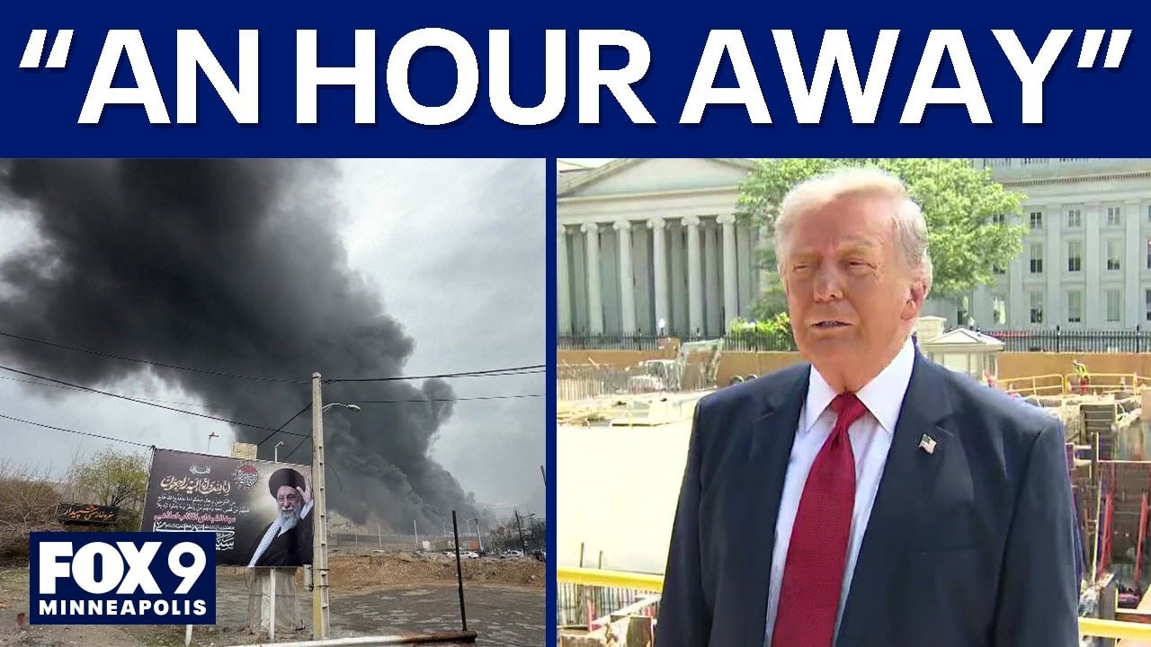 Trump was 'an hour away' from Iran strike