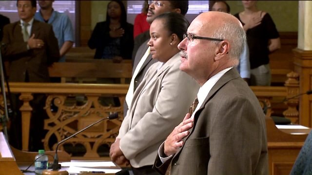 Sworn in: Borkowski takes oath of office, will represent Milwaukee`s 11th Aldermanic Dist.