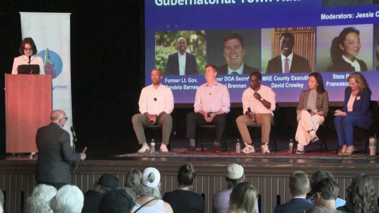 Wisconsin governor race: Democratic candidates debate data centers