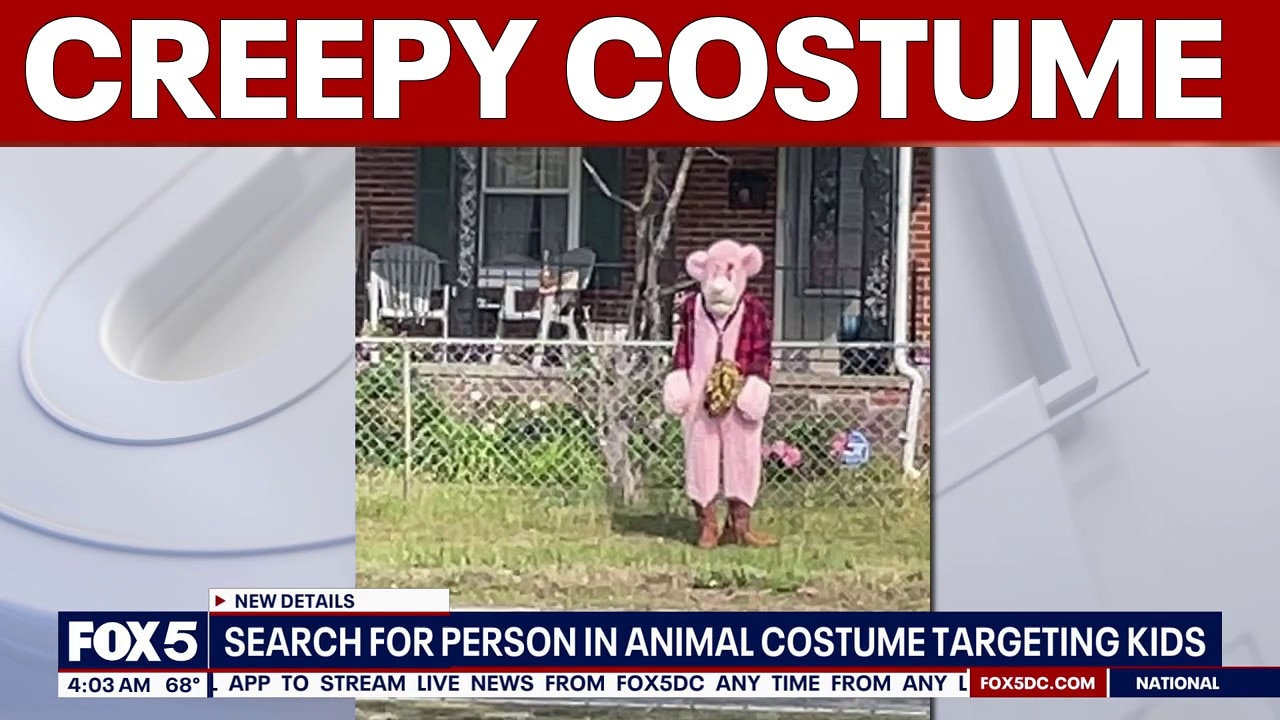 Search underway for person in animal costume targeting children | FOX 5 AT 4AM