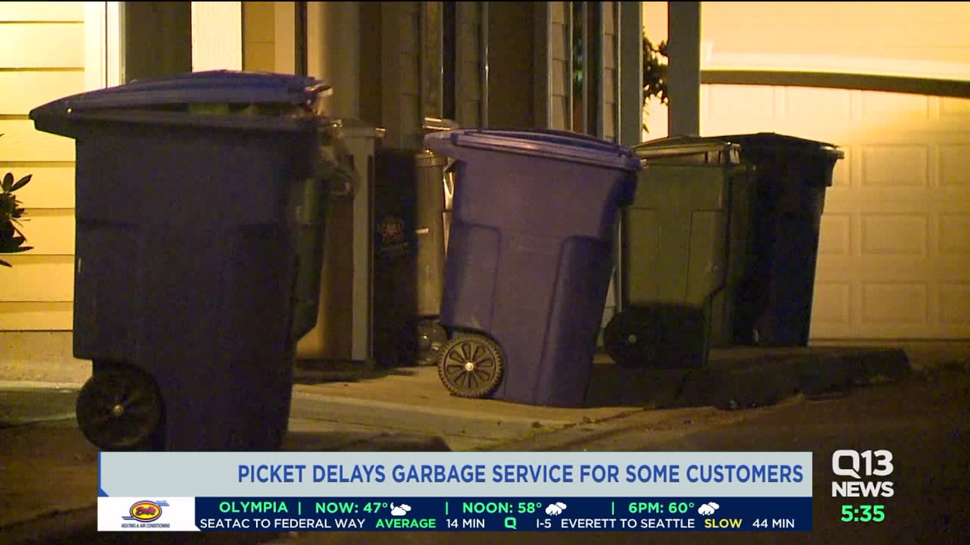 Trash troubles: Services resume after picketing causes garbage delays