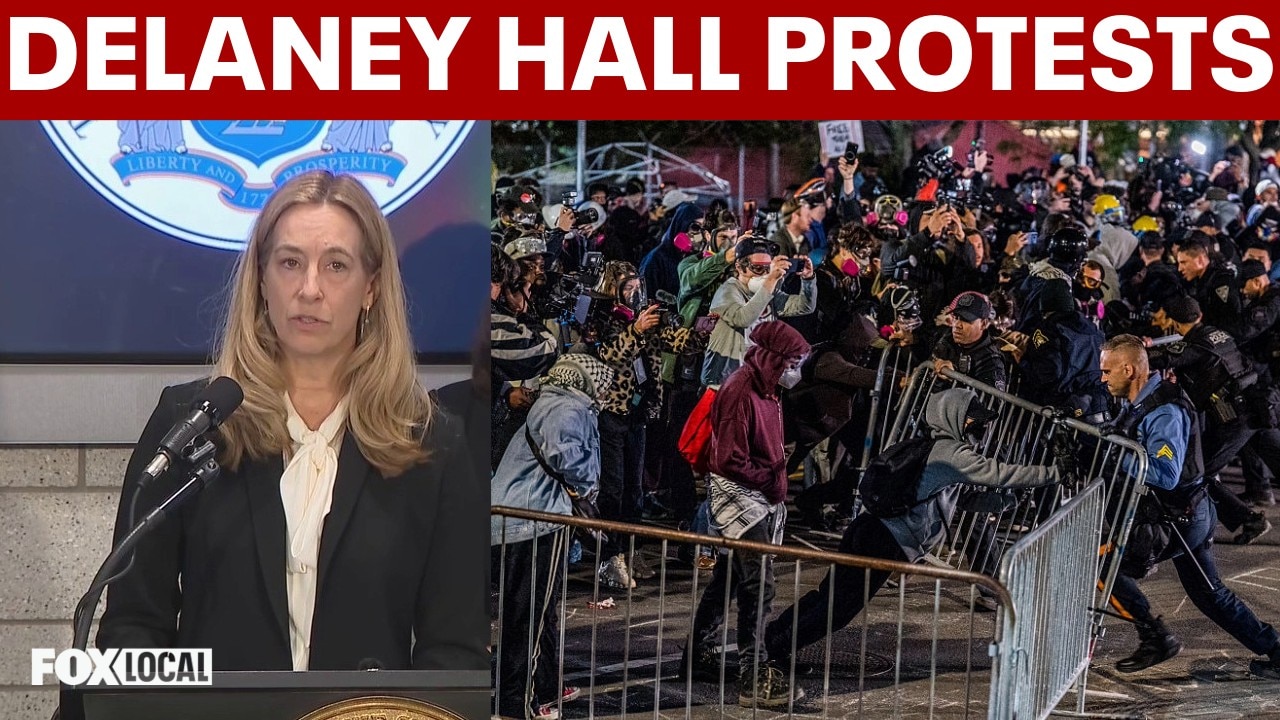 FULL PRESSER: Gov. Sherrill provides update on Delaney Hall protests