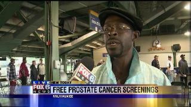 Laura gets details about free screening at Miller Park