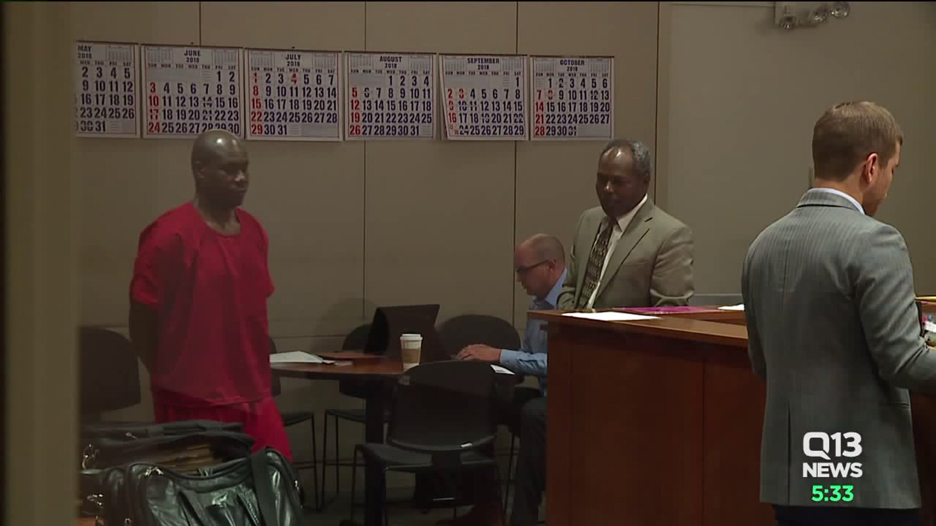 Child groping suspect pleads not guilty