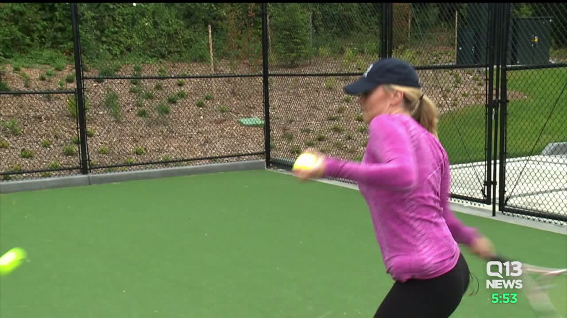 Out & About: The Storm`s Jewell Loyd hits the tennis court