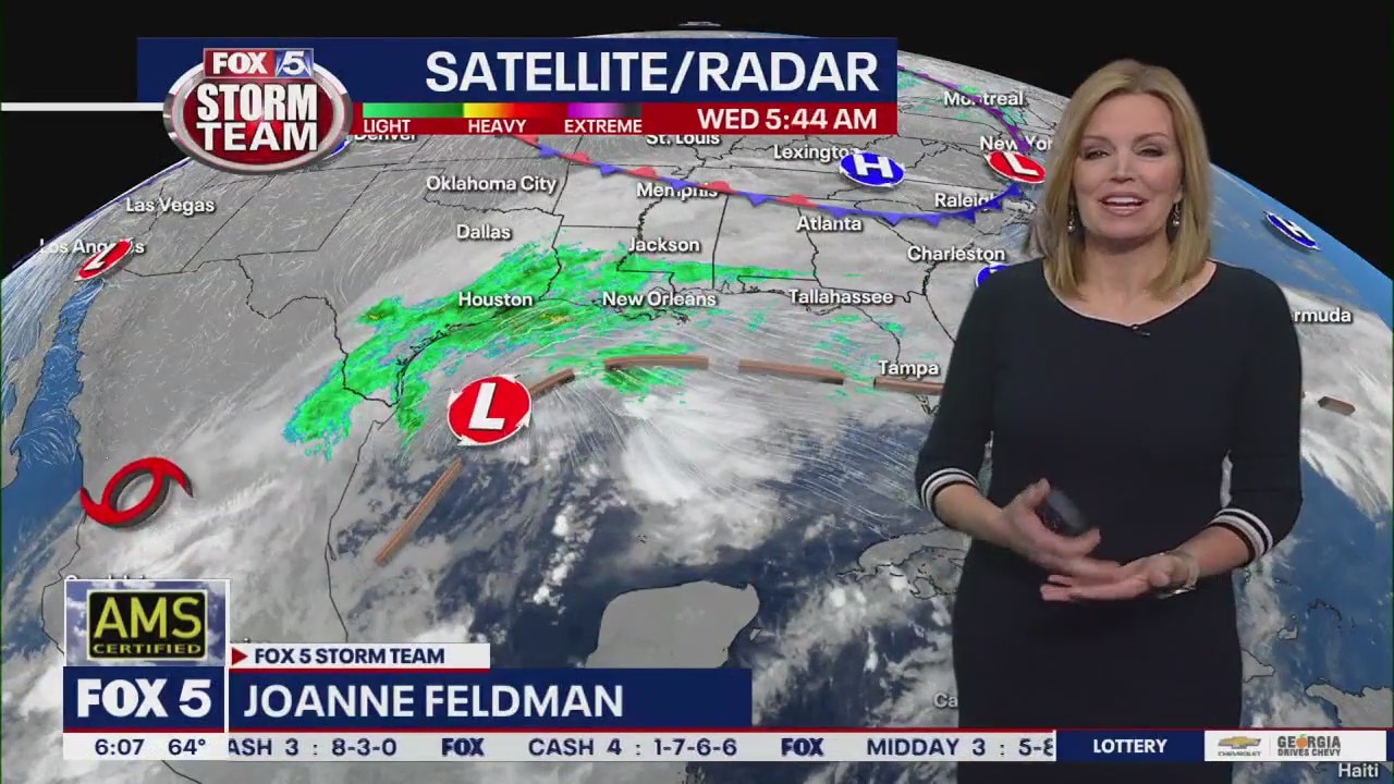 Wednesday morning weather forecast