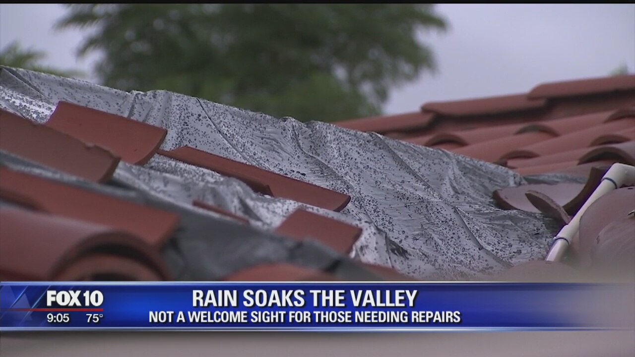 Rain from Rosa exacerbates home damage for some