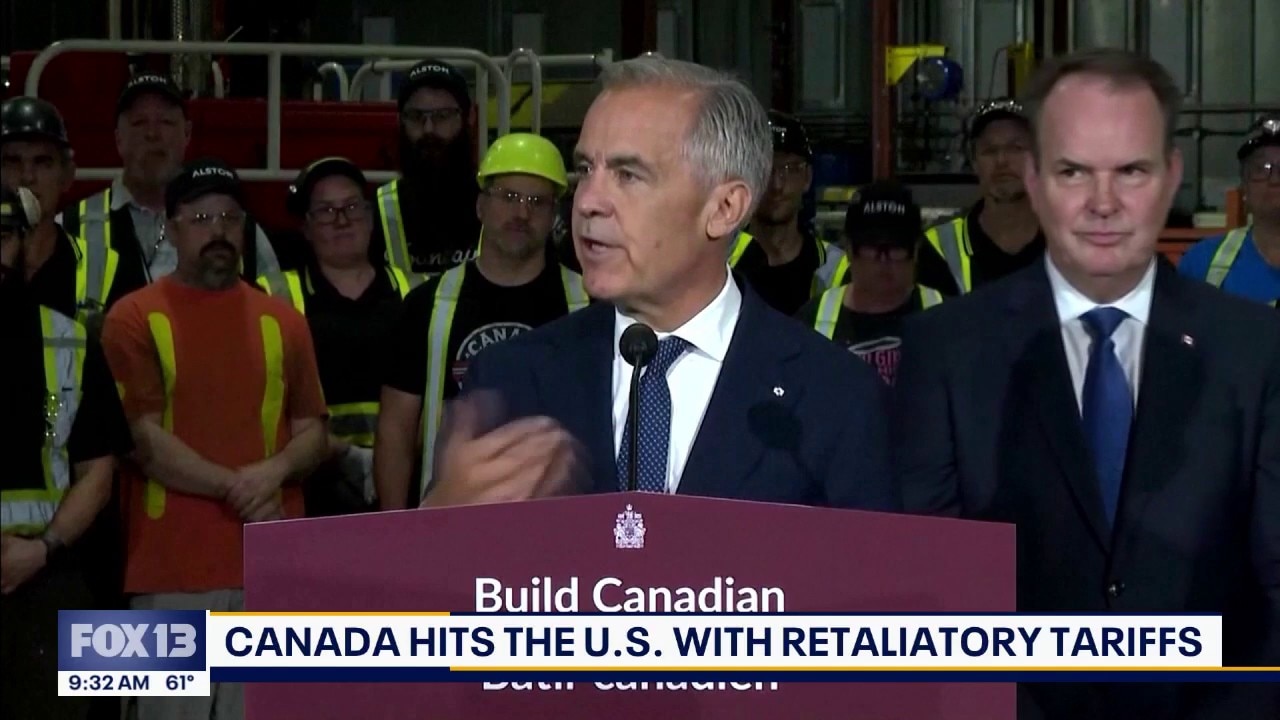 Canada hits the US with retaliatory tariffs