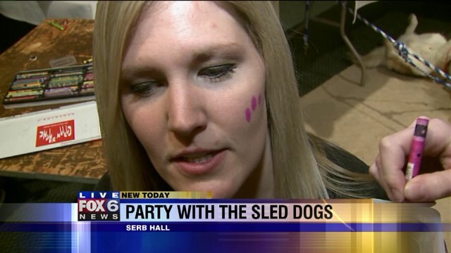Laura checks out fun activities as she previews Party with the Sled Dogs