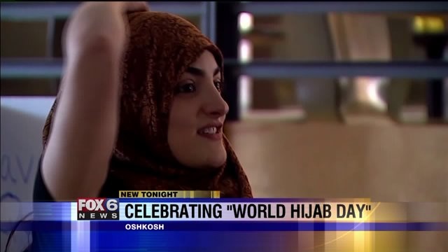 Free hijabs handed out in Oshkosh on World Hijab Day to increase awareness of Islamic faith