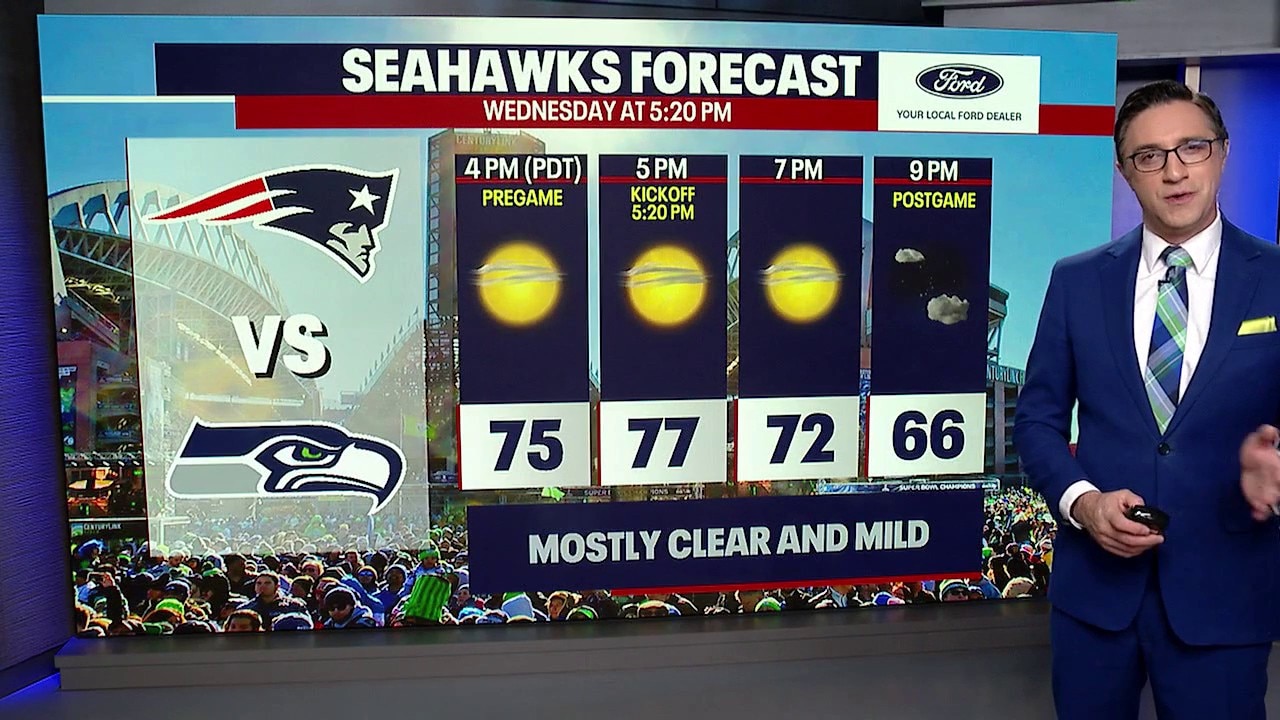 Seattle weather: Wednesday warmest day of the week