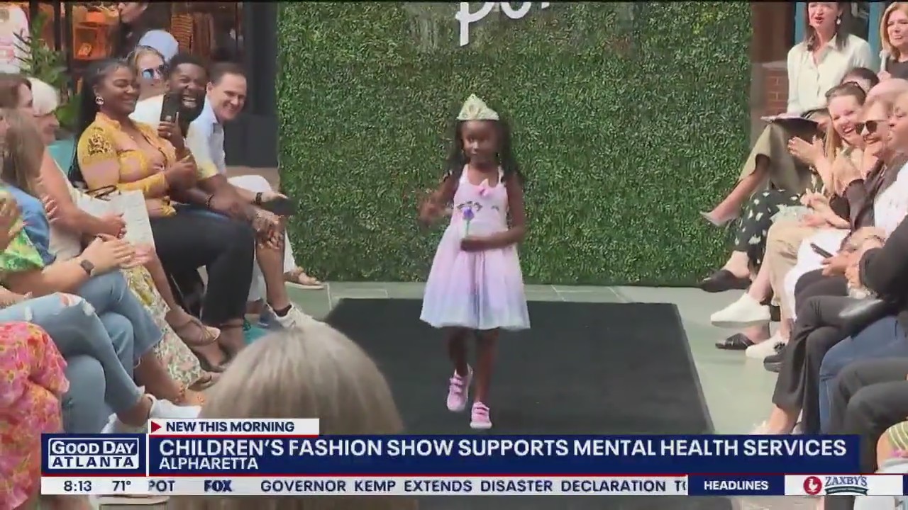 Children's fashion show for a good cause