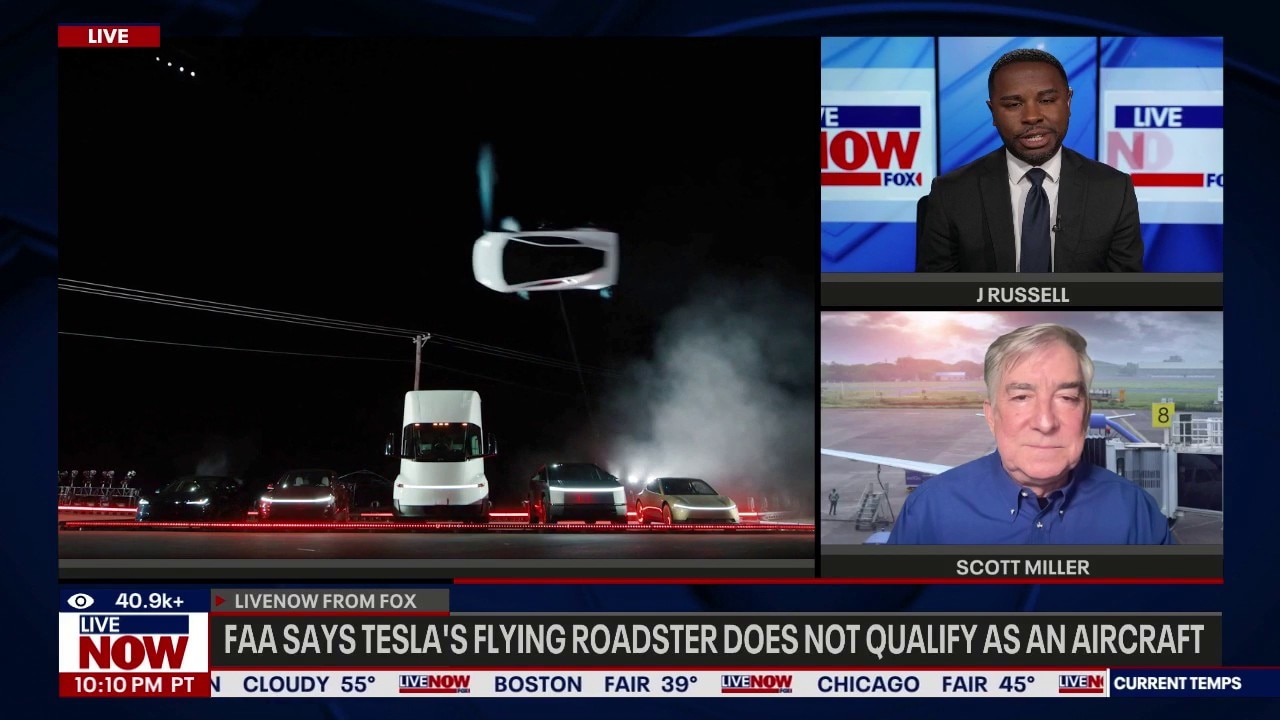 Does the Tesla Roadster qualify as an aircraft?