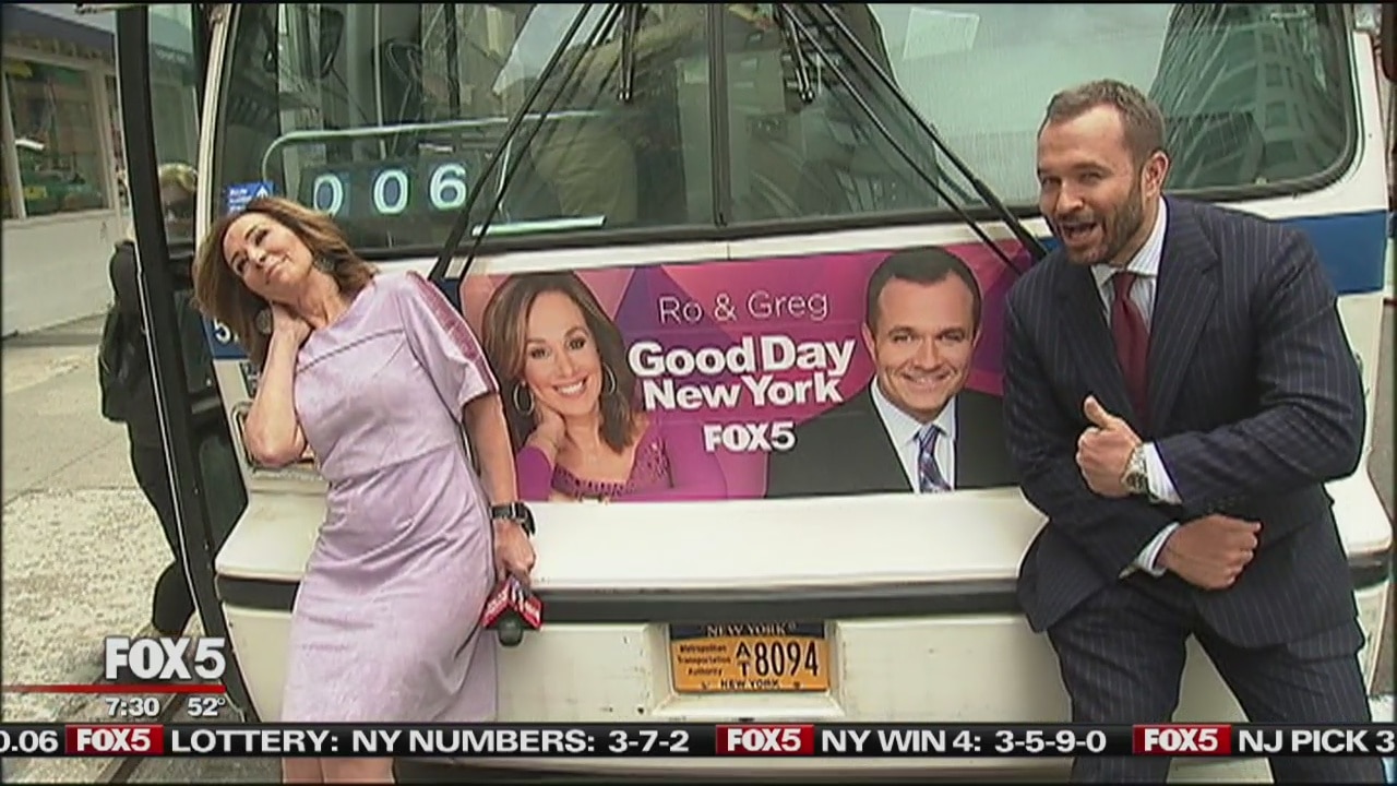Greg and Ro on busses