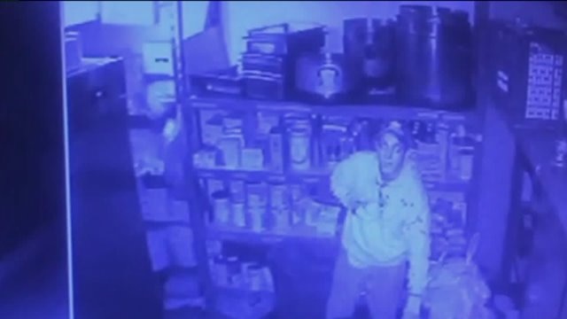 Recognize him? Restaurant burglarized, suspect caught on camera, but he doesn`t seem to care