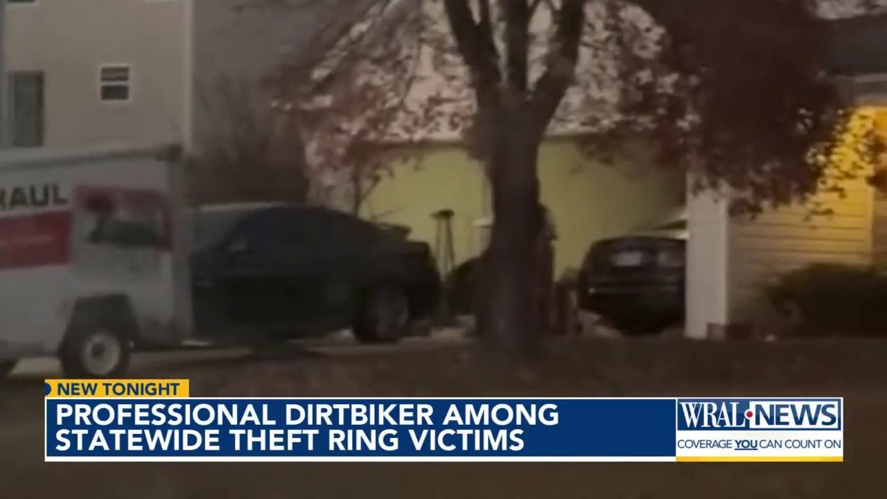 Professional dirtbiker among victims in statewide theft ring