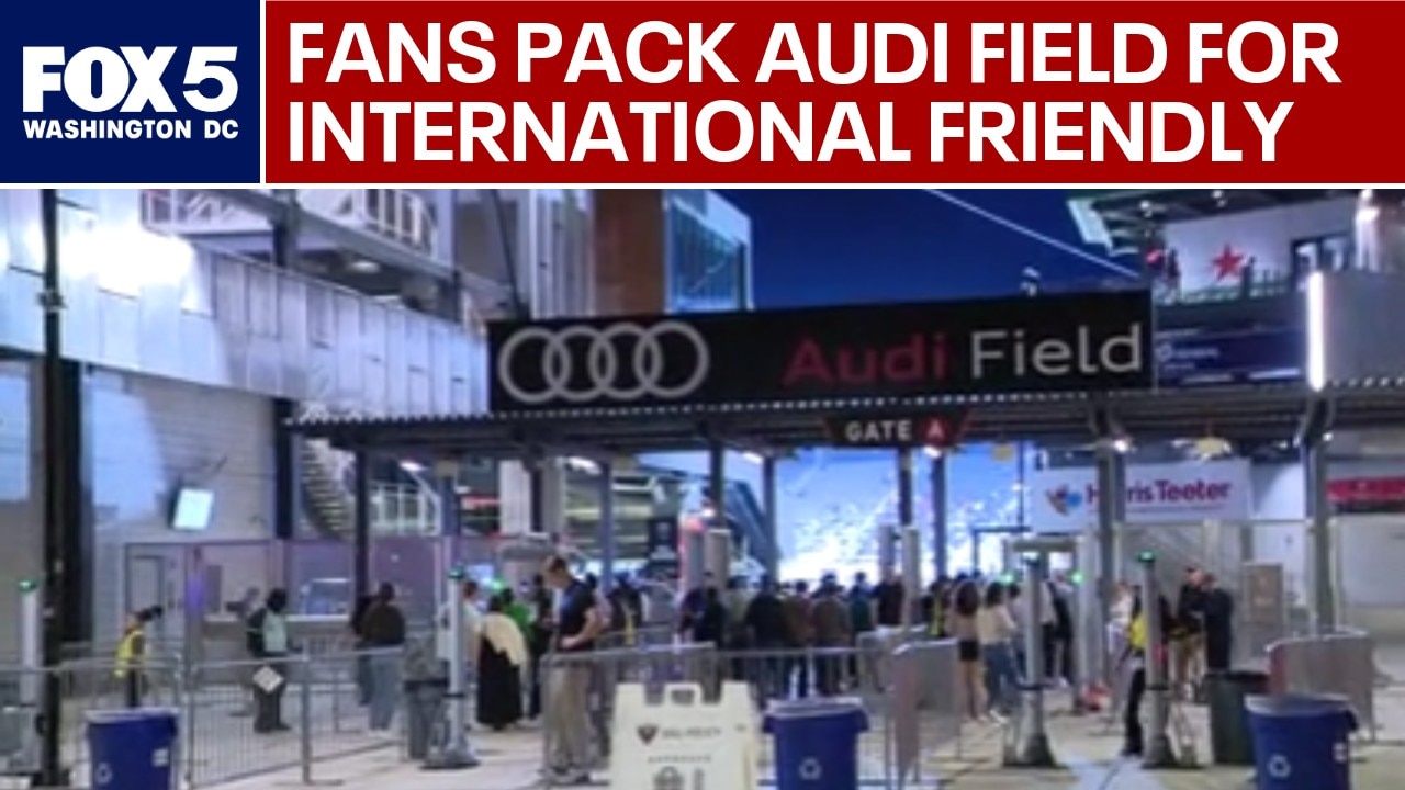 Fans pack Audi Field for DC United, Paderborn international friendly