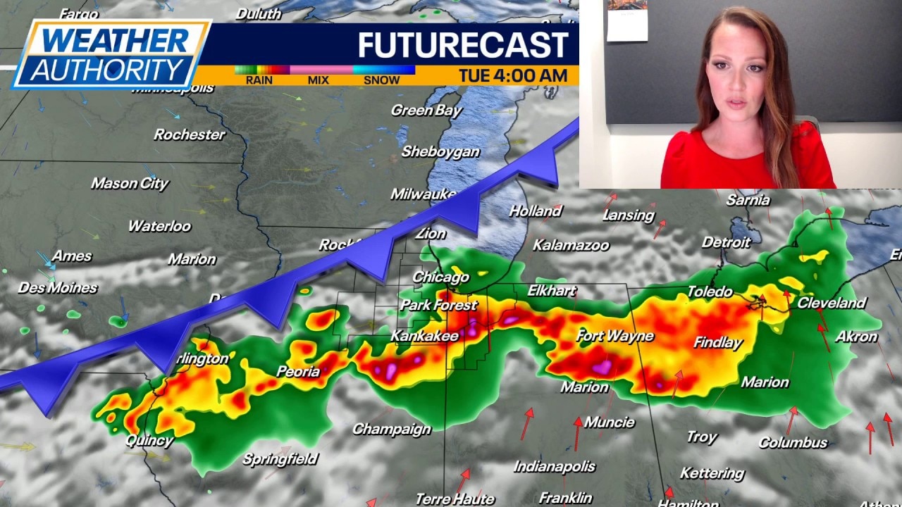Chicago weather: Overnight cold front will bring storm chances to Chicagoland