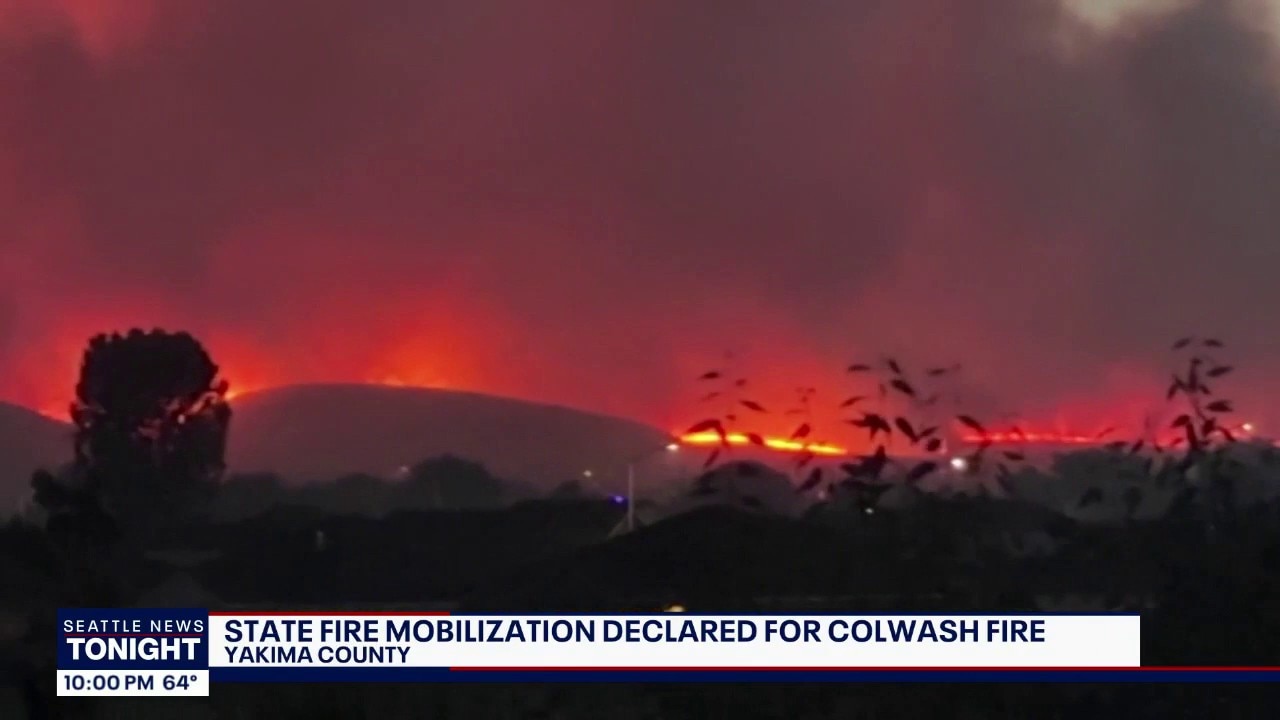 New fires spring up across Washington state