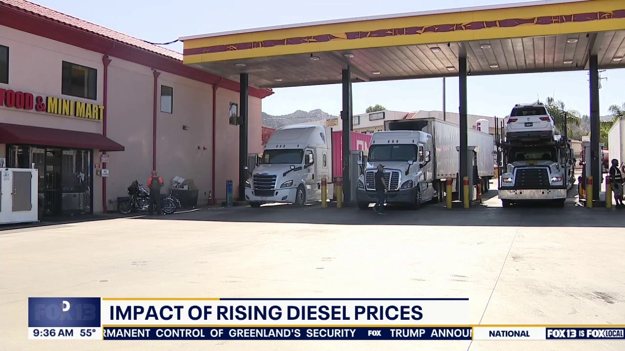 High diesel costs threaten holiday spending