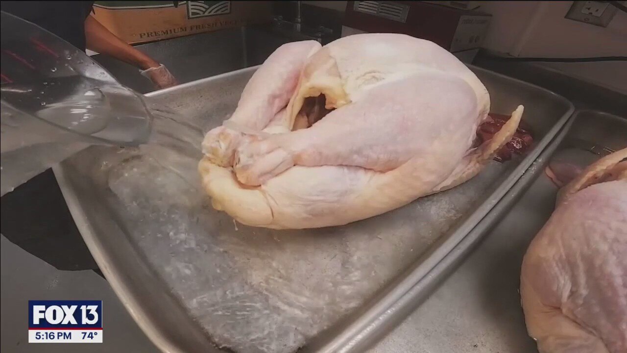 Preparing your Thanksgiving turkey safely
