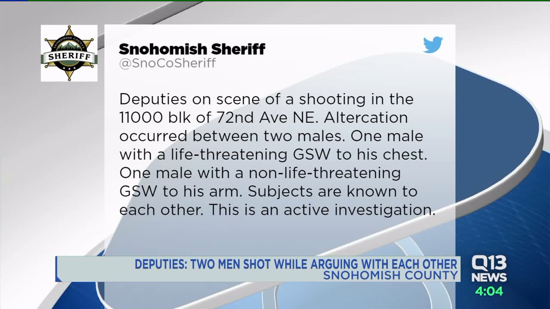 2 hospitalized after Marysville fight escalates into shootout