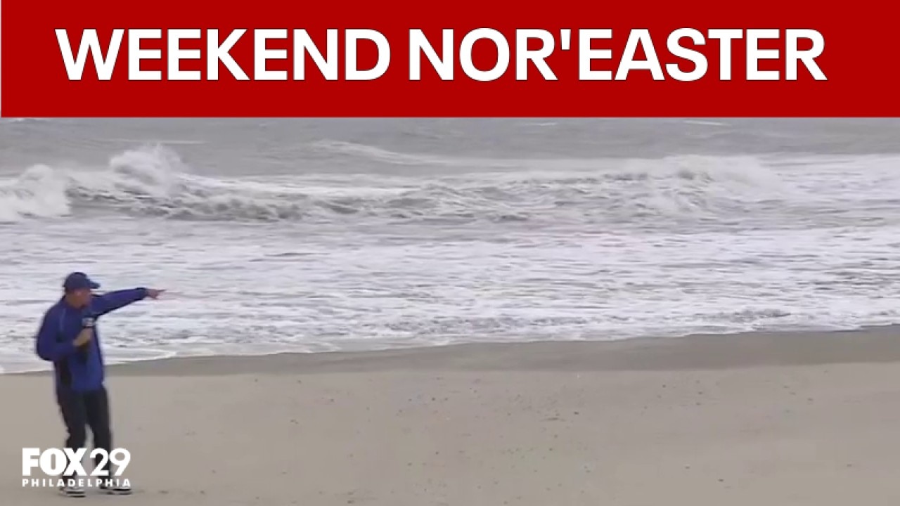 Jersey Shore sees early effects of weekend nor'easter