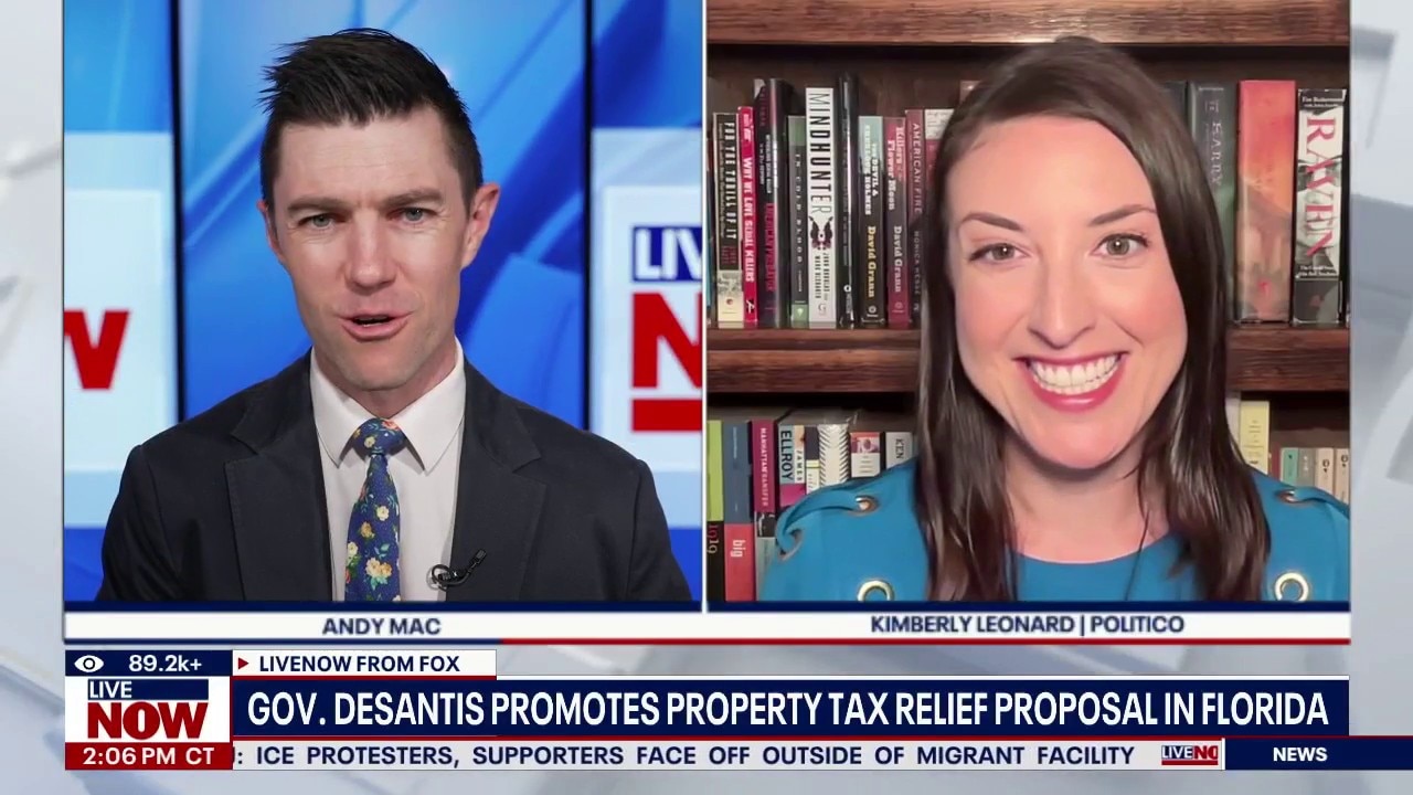 DeSantis pushes Florida property tax relief proposal 