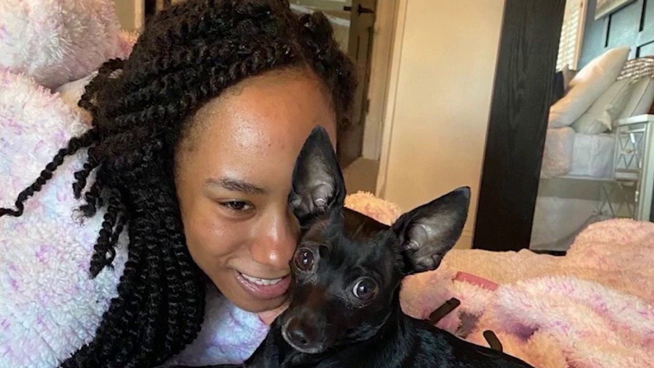 Woman devastated after dog killed while visiting Atlanta