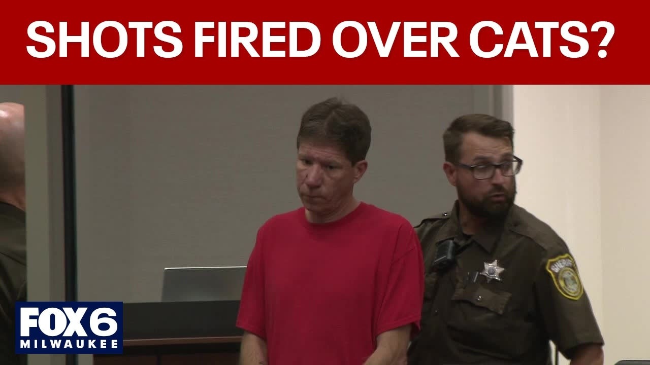 Oconomowoc shots fired over missing cats, man charged